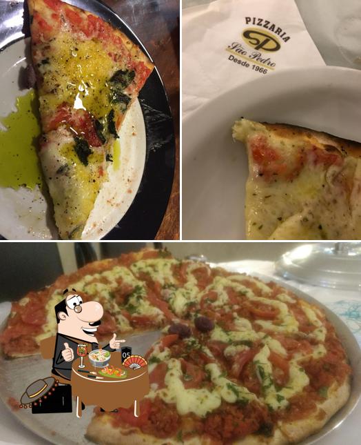 Comida em Pizzaria São Pedro