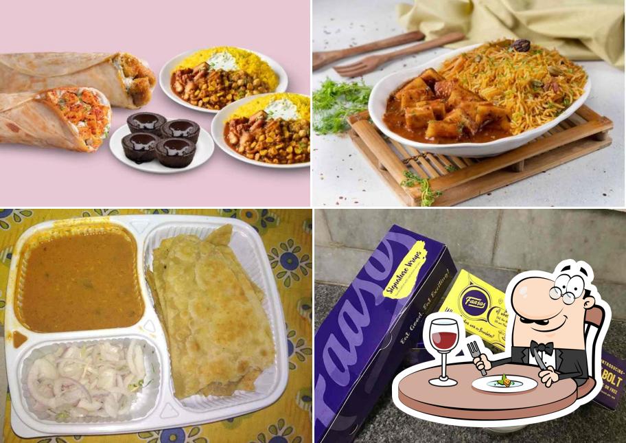Food at Faasos Malviya Nagar