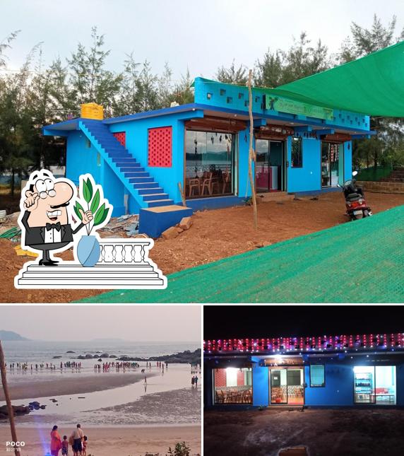 Check out how Krishna Grand Beach Restaurant Vannalli looks outside
