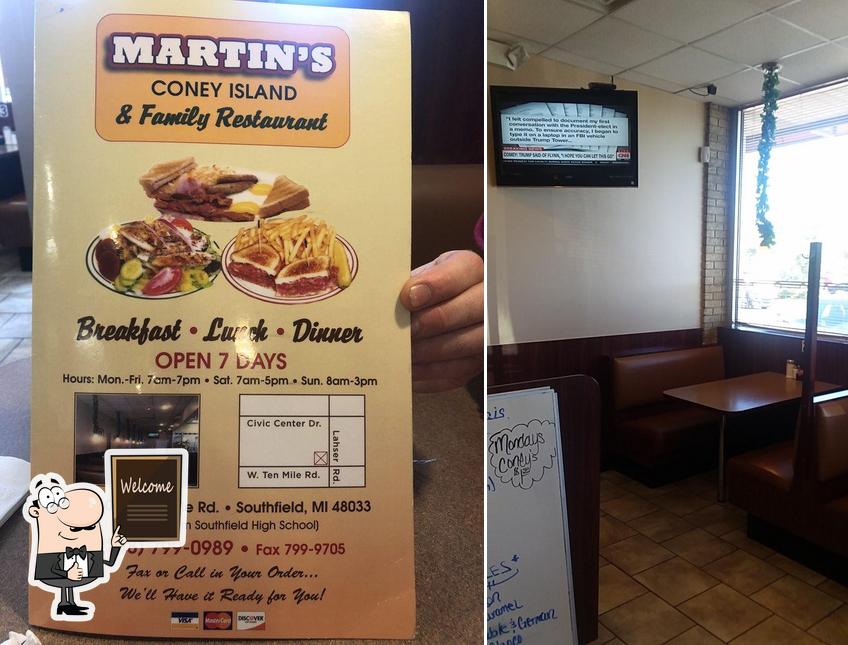 Aquí tienes una imagen de Martin's Coney Island and Family Restaurant