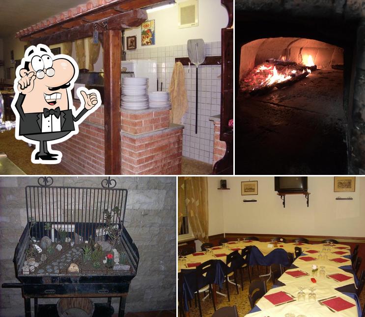 Gli interni di Trattoria Pizzeria Tosoni Roma