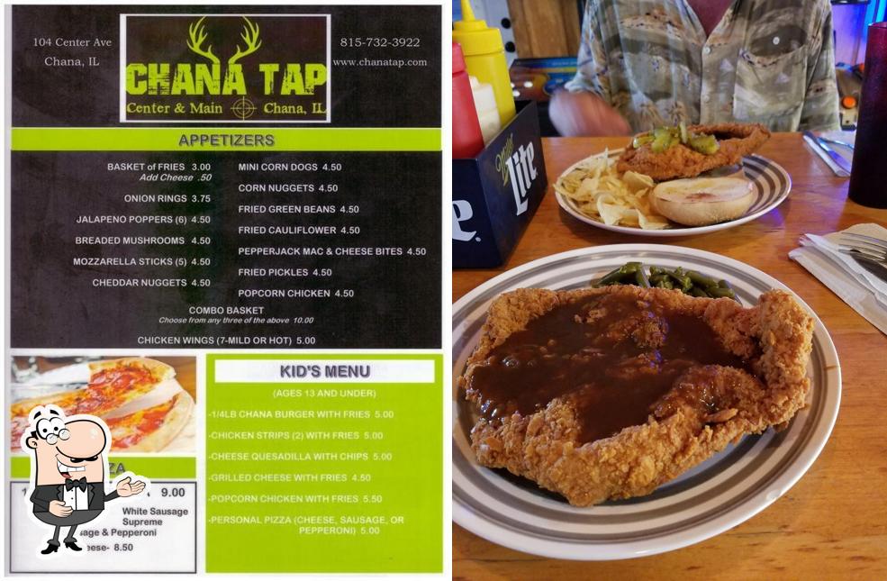 Chana Tap in Chana Restaurant menu and reviews