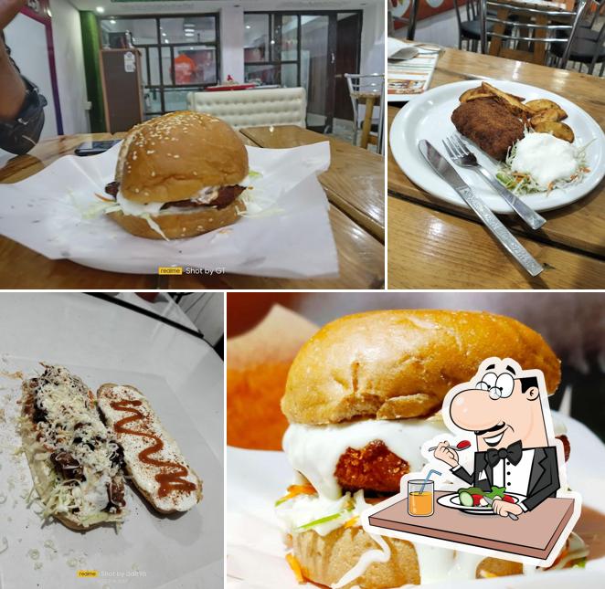 Food at Fish n Rolls