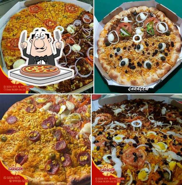 Experimente diversos tipos de pizza