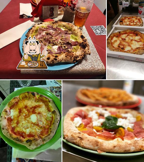 Scegli tra le molte varianti di pizza