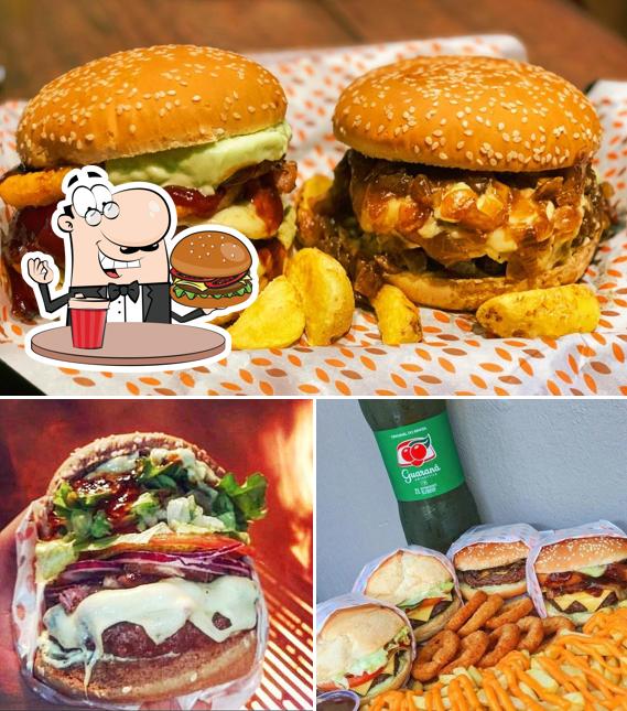 Deguste um dos hambúrgueres servidos no INB Burguer