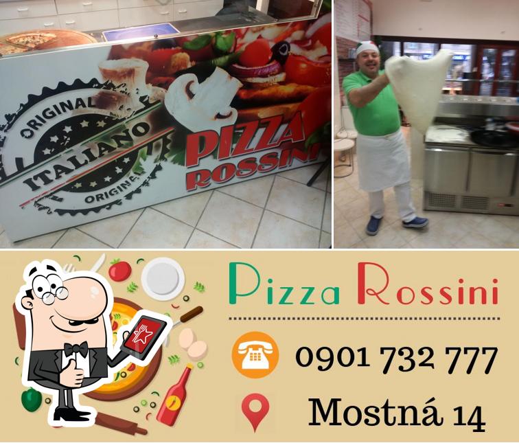 See the photo of PIZZA ROSSINI