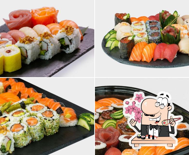 Essayez différentes options de sushi