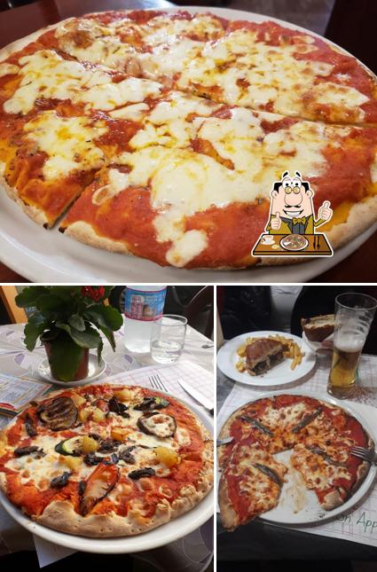 Bestellt eine Pizza bei Gran Caffè Vittoriano