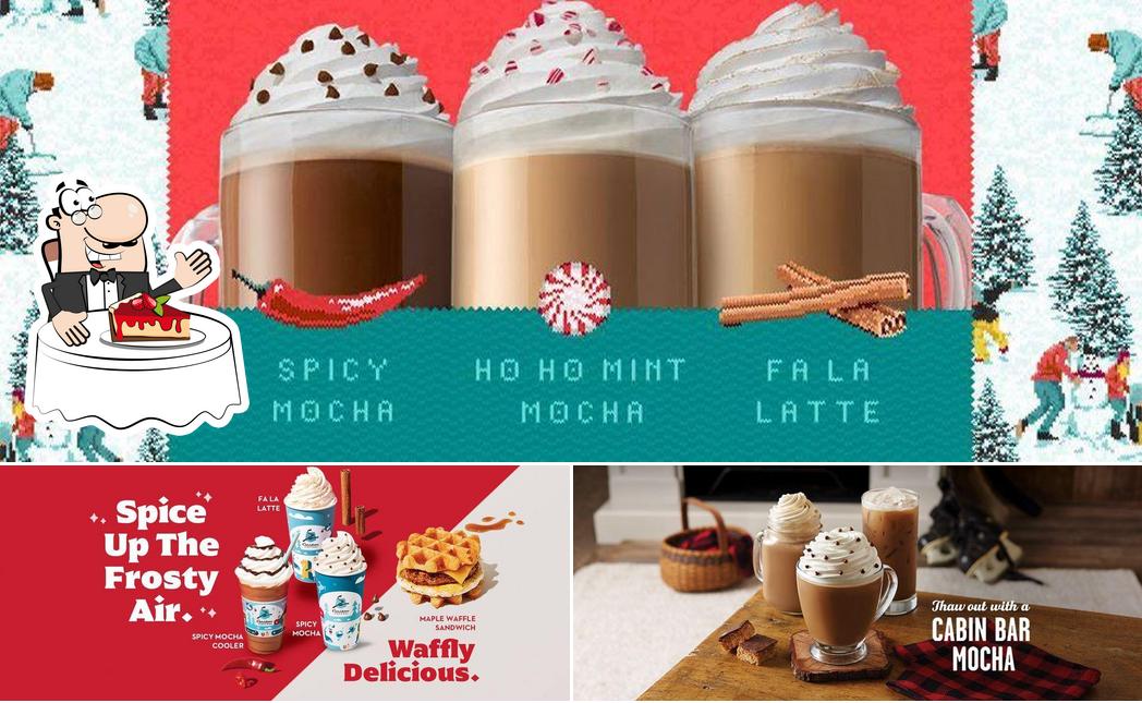 Caribou Coffee offers a variety of desserts