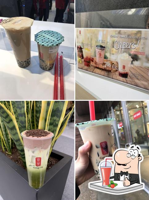 Gong cha offre un nombre de boissons