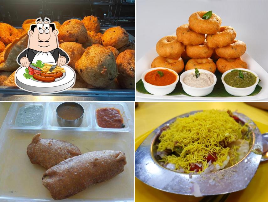 Meals at Hot Chips Veg Restaurant