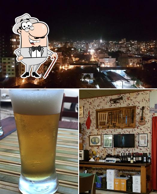 O Restaurante e Bar Príncipe di Udine se destaca pelo exterior e cerveja