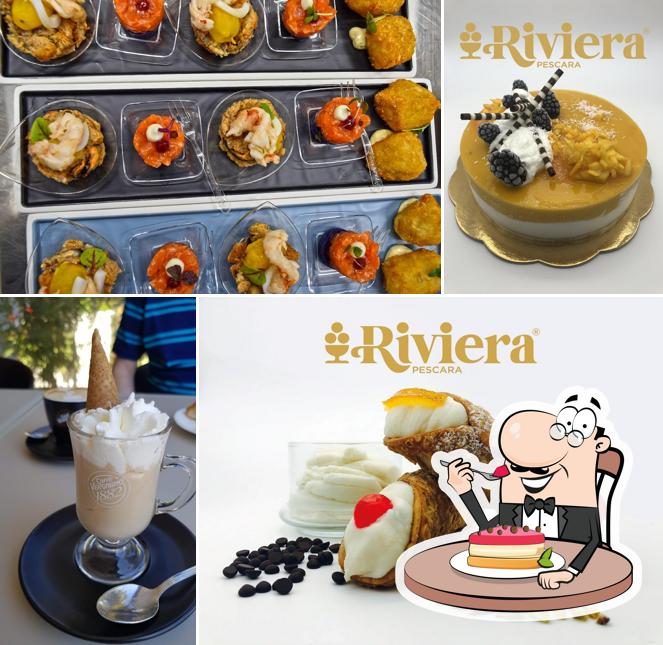bar Riviera Pescara propone un'ampia selezione di dolci