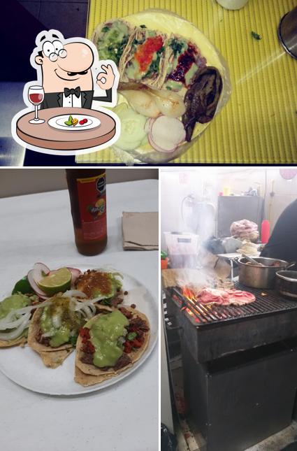 Food at Tacos Del Rey