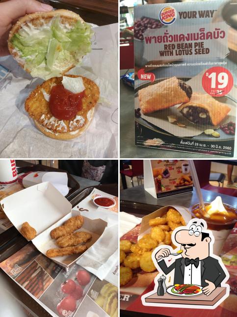 Food at Burger King - Baan Chart