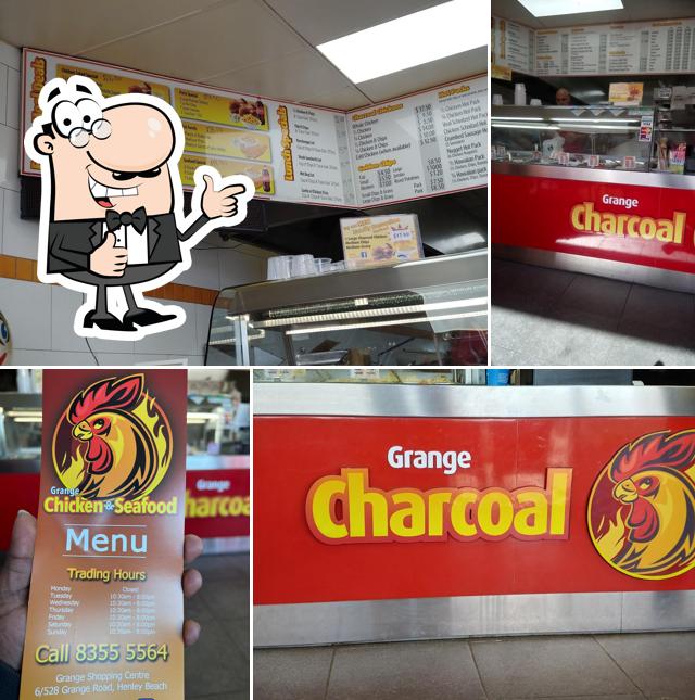 Grange Charcoal Chicken & Seafood in Henley Beach Restaurant menu and