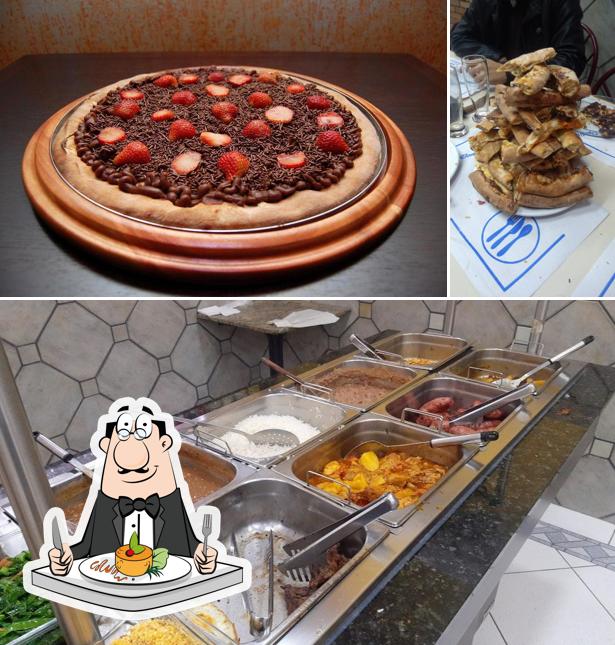 Comida em Virtual Pizzaria e Churrascaria