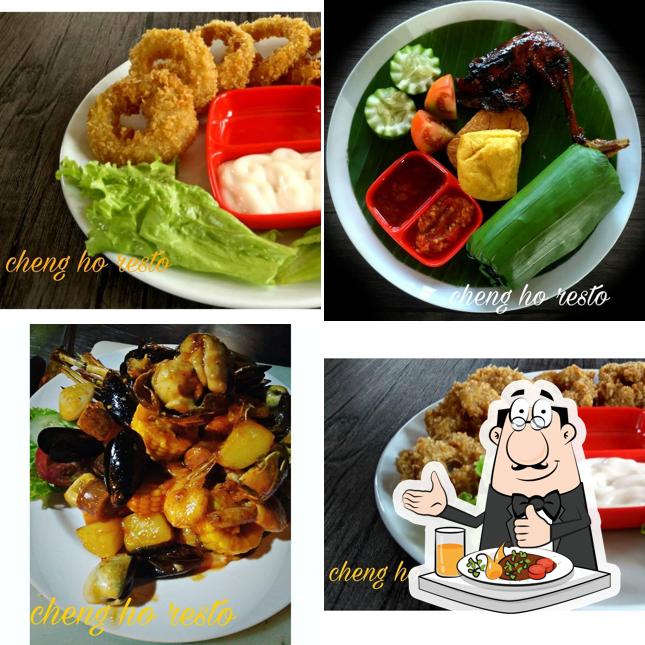 Platos en Cheng Ho Resto Steak & Seafood