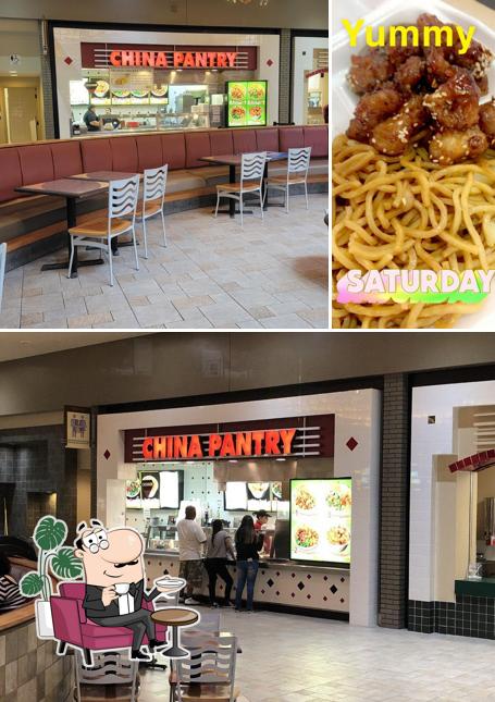 The photo of China Pantry’s interior and food