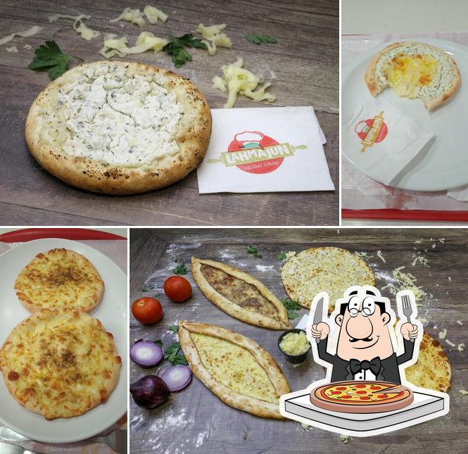 Consiga pizza no Lahmajun Berrini