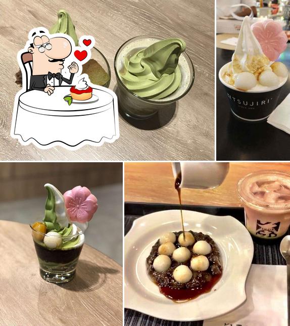 Tsujiri serves a variety of sweet dishes