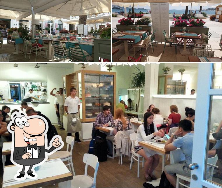 Dai un'occhiata agli interni di Brasserie on 7