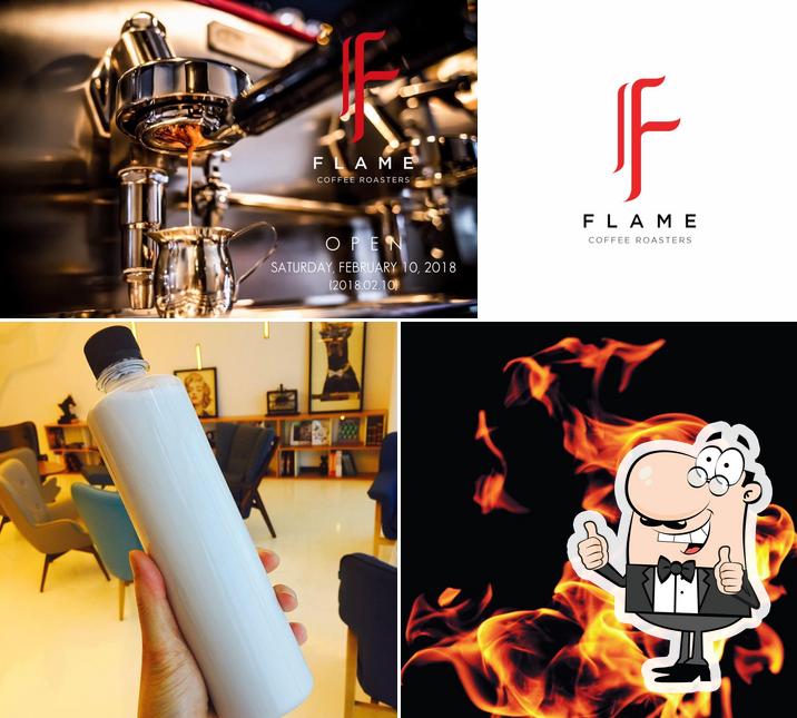 Flame Coffee Roasters cafe, Busan