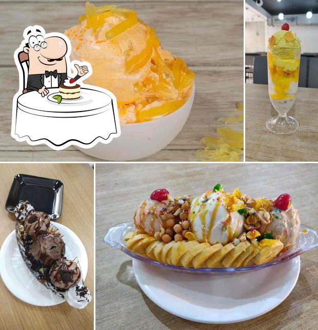 Rajadhani Ice Cream Parlour offers a number of sweet dishes