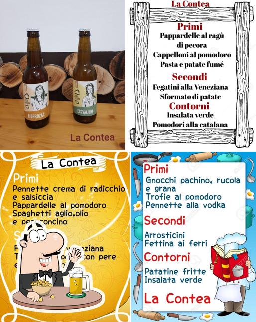 Puoi prenderti un rinfrescante bicchiere di birra chiara o scura