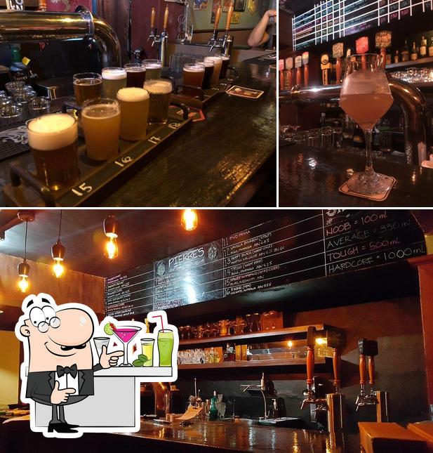 Pierre's Craft Beer & Liquor Cellar pub & bar, Quezon City, GYY Buiding ...