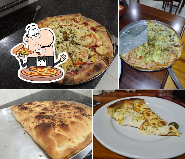 Consiga diversos tipos de pizza