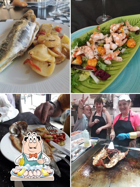 Get seafood at Restaurante Pinar