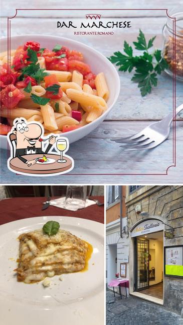 Cibo al Antica Trattoria Romana
