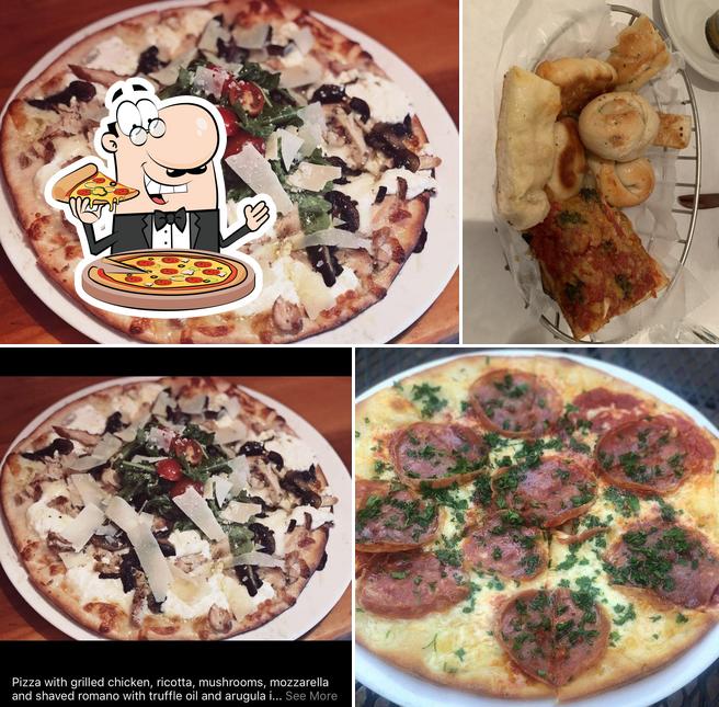 Pick pizza at Felice's Italian Restaurant