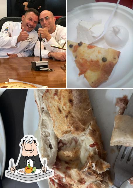 Guarda la foto che mostra la cibo e interni di Pizzeria Lo Sfizio Leverano