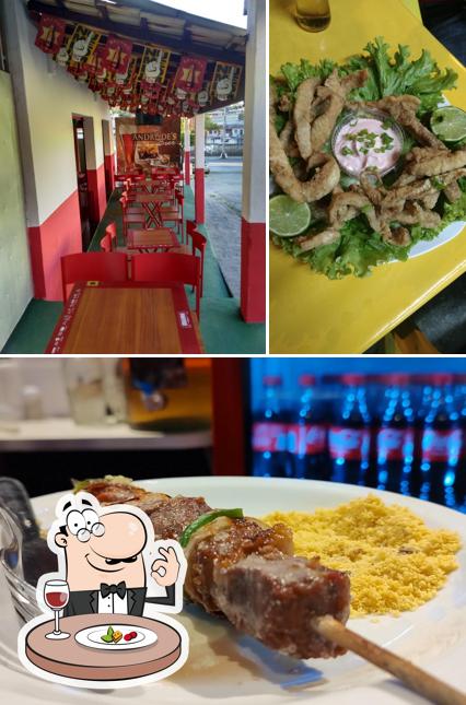 Comida em Andrade’s Beer