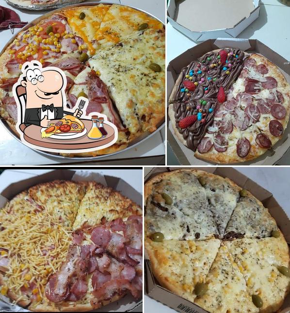 Consiga diferentes estilos de pizza