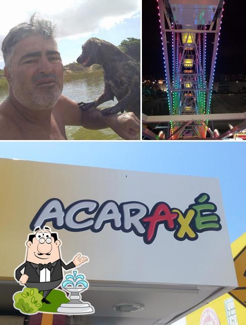 O exterior do Acaraxé