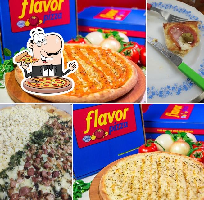 Consiga pizza no Flavor Pizza