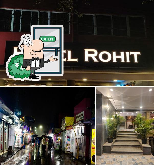 The exterior of Hotel Rohit - A Budget Hotel