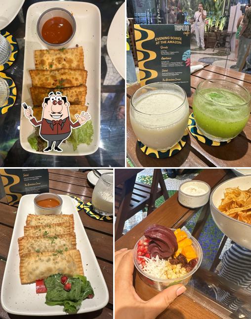 Food at Tropicool Café