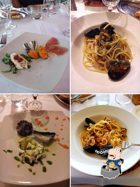 Platti al Ristorante Lo Scoglio
