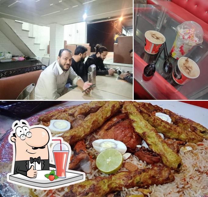 Enjoy a beverage at Tandoori Mahal