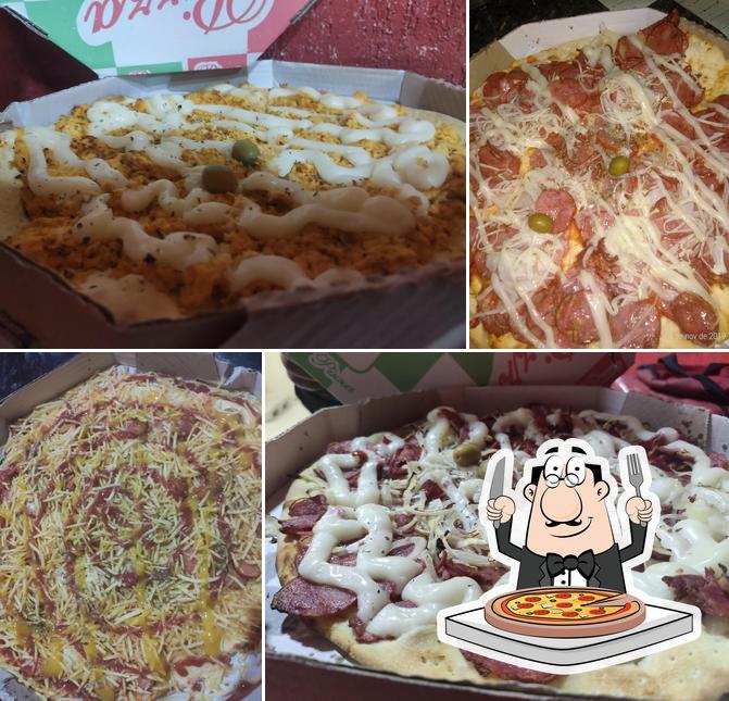 Experimente diferentes tipos de pizza