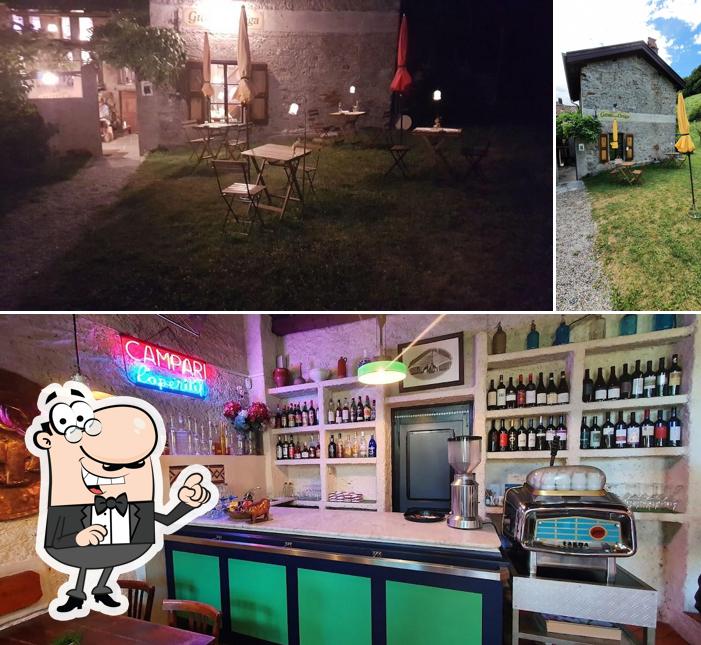Siediti a un tavolo di Grotto dell'Ortiga