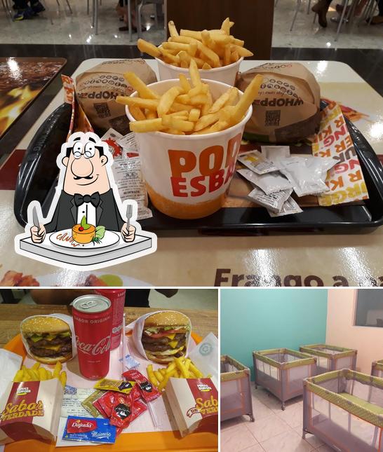 O Burger King se destaca pelo comida e interior