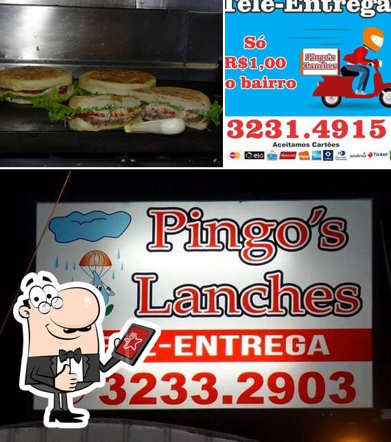 See this picture of Pingos Lanches