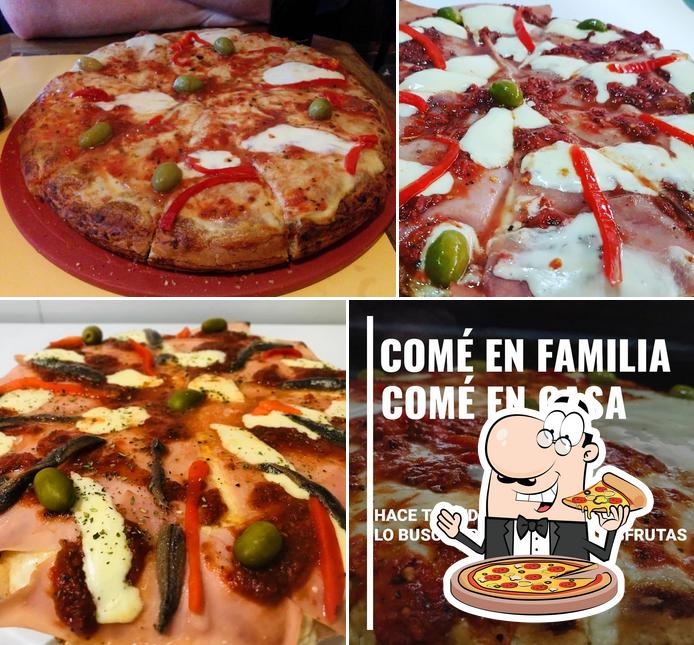 Try out pizza at Arroyo Hermanos