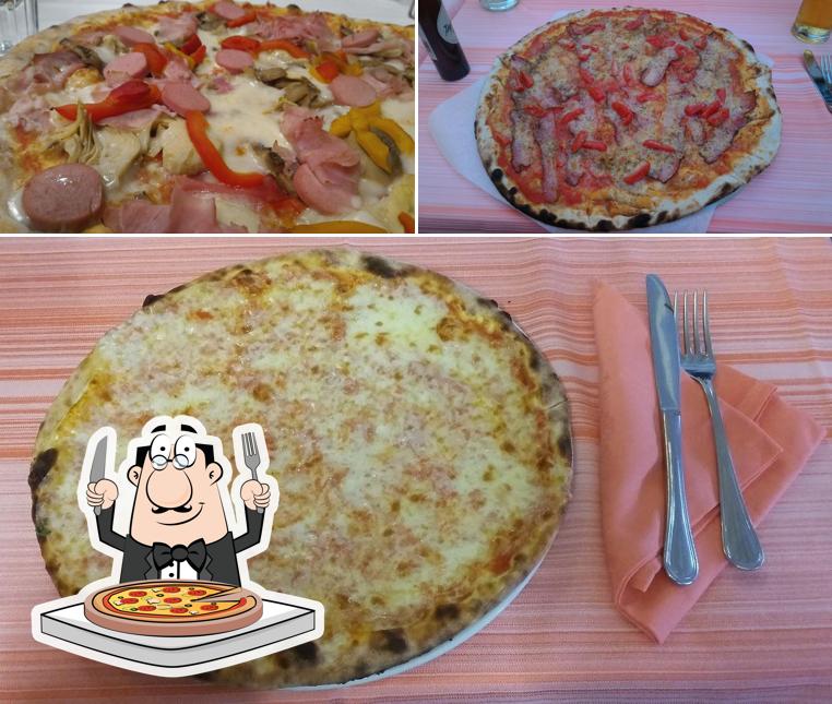 Choisissez différents genres de pizzas